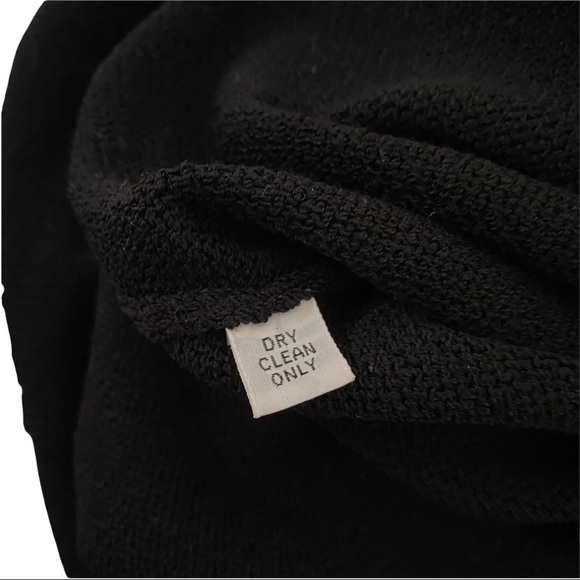 St. John Evening Black Cobalt Blue Sequined Evening Dress Cocktail Party Luxe 10 - Picture 13 of 14